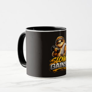 Caneca Preguiça de Academia - Critter Kingdom