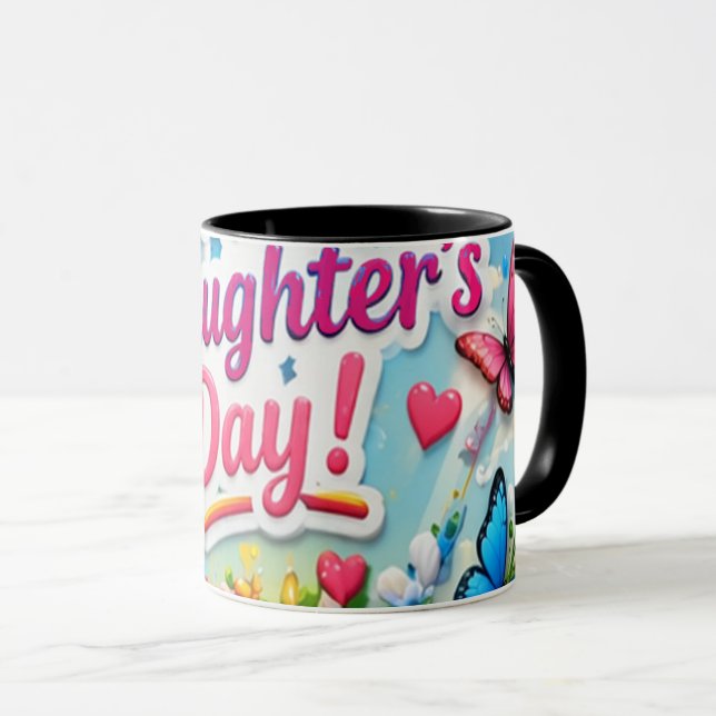 CANECA PRESENÇA DE AMOR ANIVERSÁRIO PROMOÇÃO IRMÃ (Frente Esquerda)