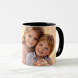 CANECA PRESENETE DE AMOR ANIVERSÁRIO PROMOÇÃO MÃE