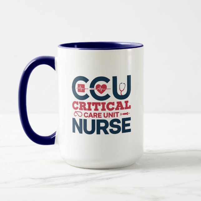 Caneca Presente com Nome Personalizado para Enfermeira de (Esquerda)