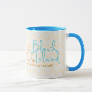 Caneca Presente da ilha de bloco