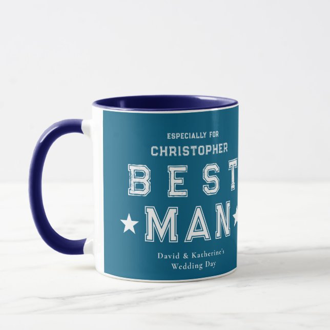 Caneca Presente de Agradecimento ao Padrinho Azul (Esquerda)