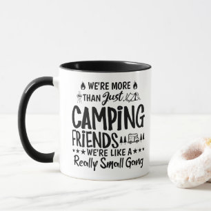Caneca Presente de Amigos Divertidos de Acampamento Peque