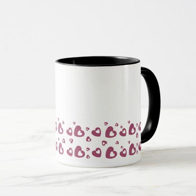 CANECA PRESENTE DE AMOR PARA AMIGO, MULHER NAMORADA MUG (Frente Esquerda)