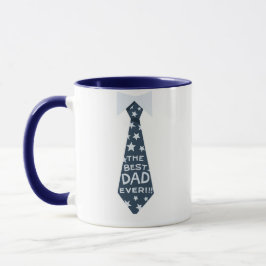 Caneca Presente de aniversário do Dia dos Pais 'O Melhor 