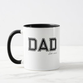 Caneca Presente de aniversário do pai no Dia dos Pais est