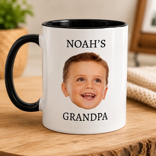 Caneca Presente de Aniversário do Vovô, Presente do Papai (Criador carregado)