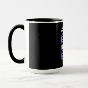 Caneca Presente de aniversário   Professor DNA Biólogo 