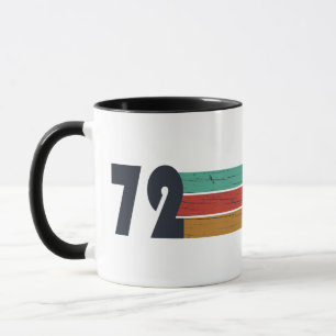 Caneca Presente de aniversário vintage nascido em 1972