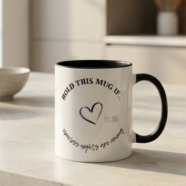 Caneca Presente de Anúncio de Gravidez (pregnancy announcement gift dad Mug)