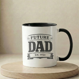 Caneca Presente de Anúncio de Gravidez Pai Futuro