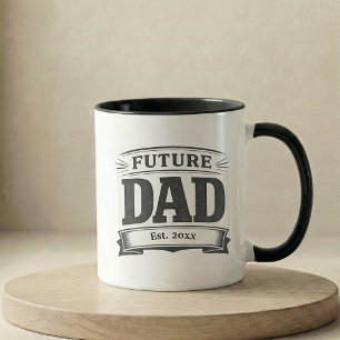 Caneca Presente de Anúncio de Gravidez Pai Futuro