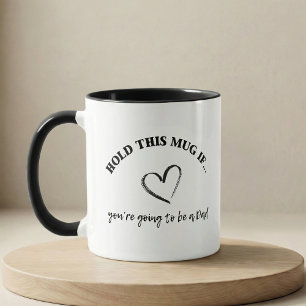 Caneca Presente de Anúncio de Gravidez para o Pai