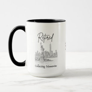 Caneca Presente de Aposentadoria para Viajantes