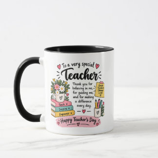 Caneca Presente de Apreciação ao Professor | Feliz Dia do