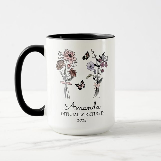 Caneca Presente de Apreciação do Funcionário de Aposentad (Esquerda)