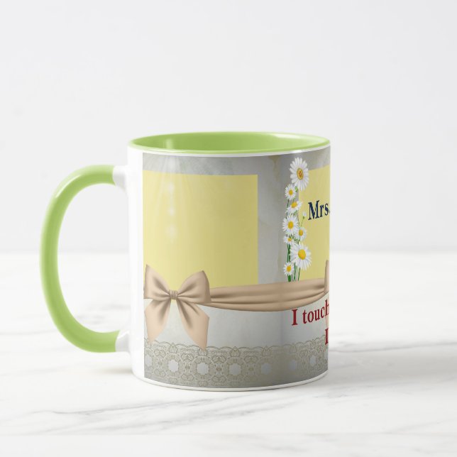 Caneca Presente De Apreciação Do Professor Eu Toco O Futu (Esquerda)