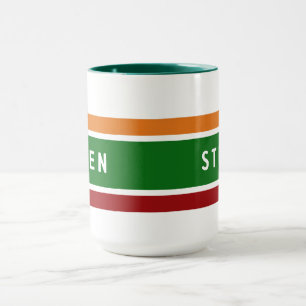 Caneca Presente de Café Personalizado com Nome de Posto d