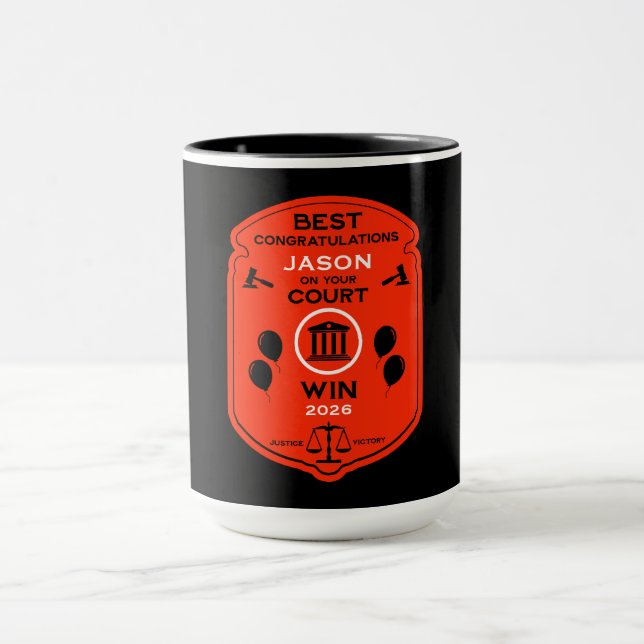 Caneca Presente de Celebração da Vitória da Lei (Centro)