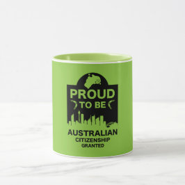 Caneca Presente de cidadania australiana