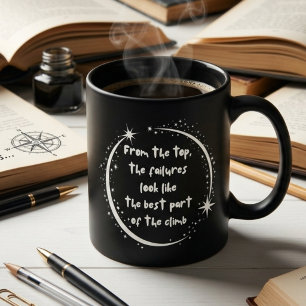 Caneca Presente de Citação Motivacional Personalizada Ins