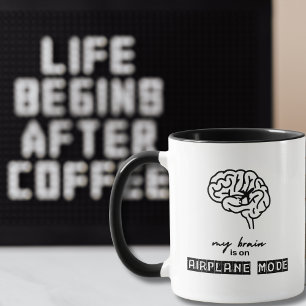 Caneca Presente de Colega de Trabalho Engraçado Meu Céreb