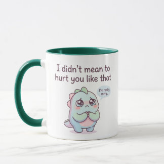 Caneca Presente de Desculpas – Eu Não Quis Te Machucar