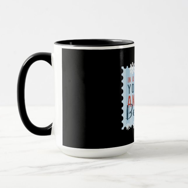 Caneca Presente de Dizer Natalino para Amante de Citações (Esquerda)