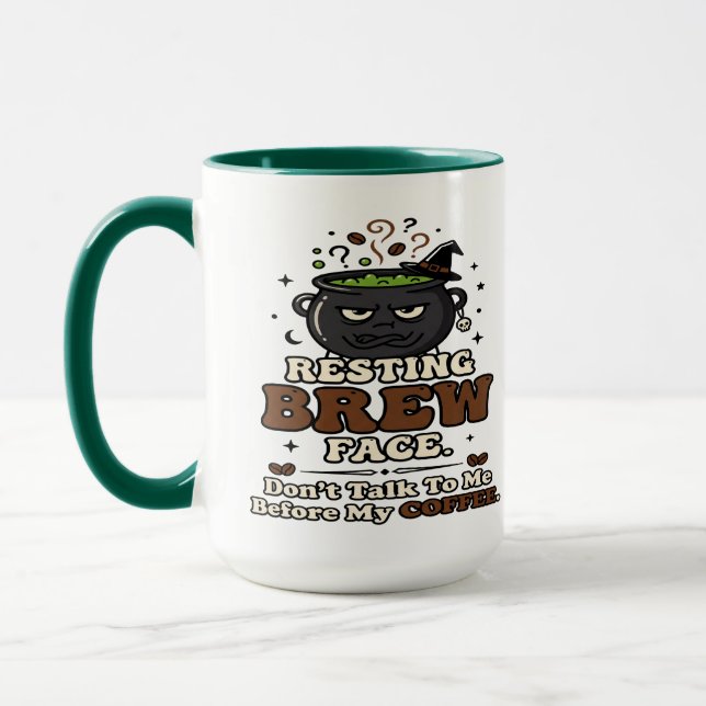 Caneca Presente de Enfermeira do Turno da Noite de Hallow (Esquerda)