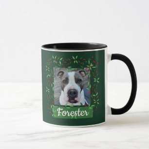 Caneca Presente de férias com foto de animal de estimação
