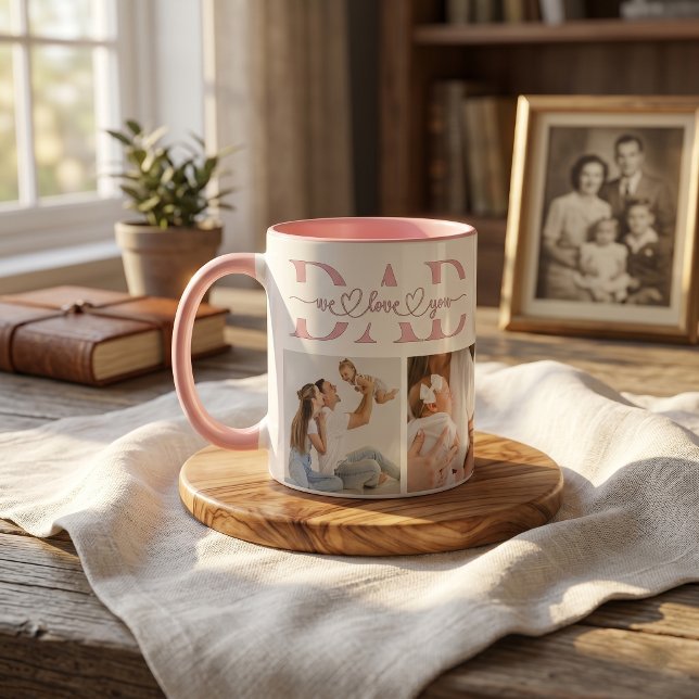 Caneca Presente de foto do melhor pai do mundo para canec (Criador carregado)