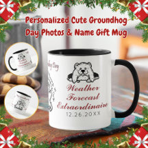 Presente de Fotos e Nome para o Dia do Groundhog e