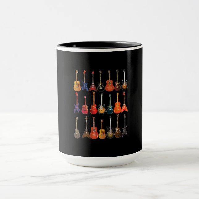 Caneca Presente De Instrumentos Musicais De Pedra E Roll  (Centro)
