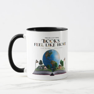 Caneca Presente de Leitura Estética de Duas Cores para De