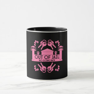 Caneca Presente de libertação fora da prisão