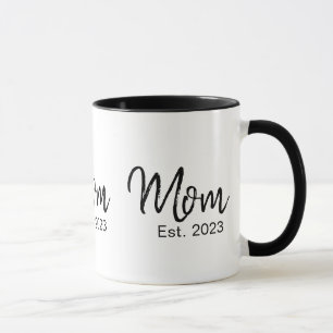 Caneca Presente de Mãe Estabelecida Nova Mãe