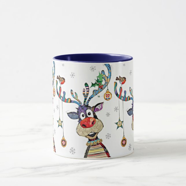 CANECA PRESENTE DE NATAL DE RENDA MAIS FOFINHO (Centro)