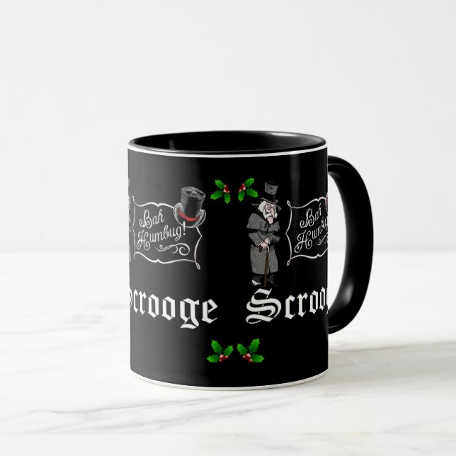 Caneca Presente de Natal SCROOGE (Frente Esquerda)