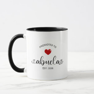 Caneca Presente de Nova Avó Estabelecida Abuela