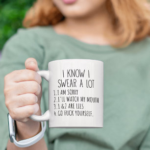Caneca Presente de piada engraçada para marido EU SEI QUE