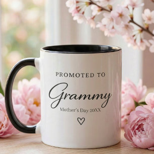 Caneca Presente de Revelação de Gravidez no Dia das Mães