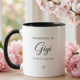 Caneca Presente de Revelação de Gravidez no Dia das Mães