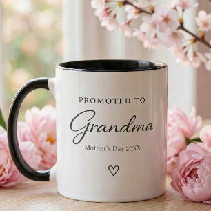 Caneca Presente de Revelação de Gravidez no Dia das Mães