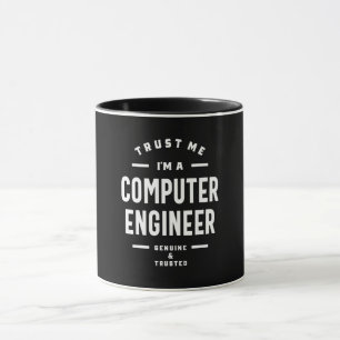 Caneca Presente de Título de Trabalho de Engenheiro de Co