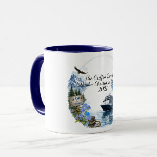 Caneca Presente de Viagem em Grupo Familiar em Cruzeiro n
