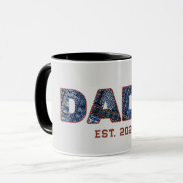 Caneca Presente Denim DADA para Novo Pai