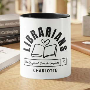 Caneca Presente Divertido Bibliotecário Amante de Livros