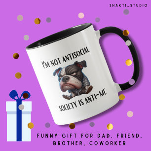 Caneca Presente divertido de aniversário para amigo intro