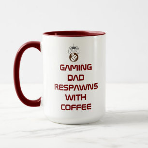 Caneca Presente Divertido do Dia dos Pais para Pais Gamer