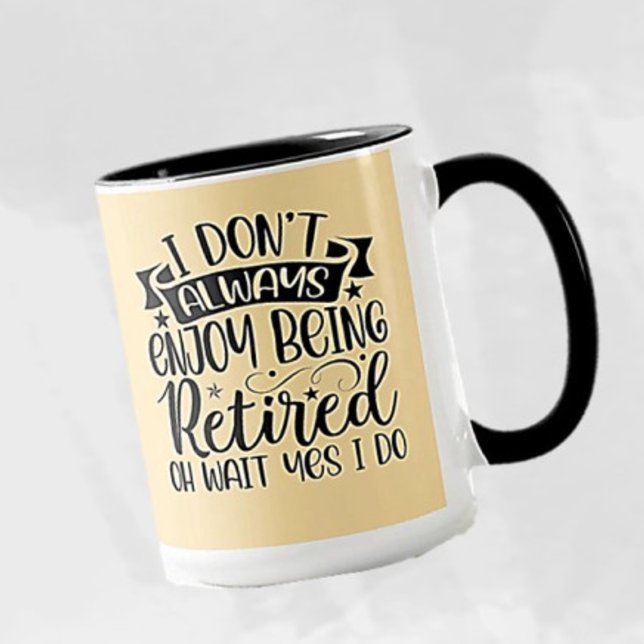 Caneca Presente Divertido! Retiree Coffee Mug (Criador carregado)